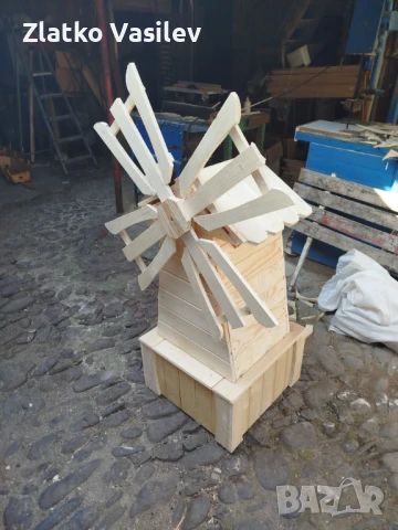 Вятърна мелница , снимка 3 - Градински мебели, декорация  - 50632317