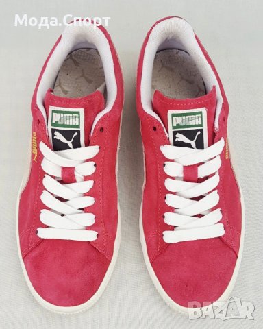 Puma Suede Classic Geranium Дамски Маратонки Пума Спортни Обувки Кецове Велур Кожа 38 24см, снимка 8 - Маратонки - 38729190