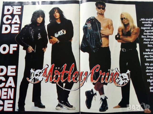 Немско антикварно списание "METAL ATTACK" - 1991 г., снимка 8 - Списания и комикси - 36605879