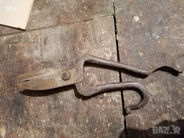 антикварна ножица, снимка 2 - Антикварни и старинни предмети - 35377812