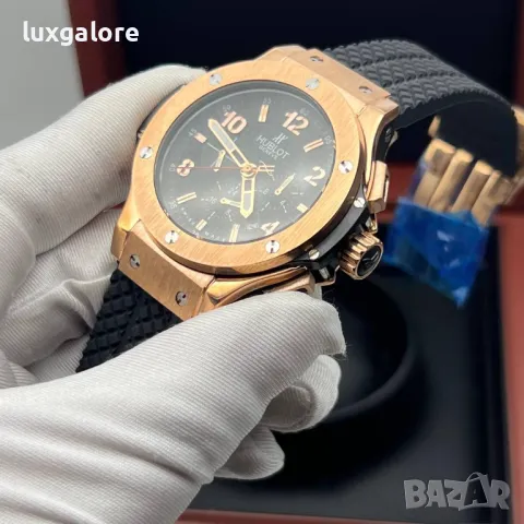Мъжки часовник Hublot Big Bang с кварцов механизъм, снимка 4 - Мъжки - 48796693