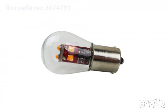 LED диодна крушка за мигач 21W BA15S S35, снимка 7 - Аксесоари и консумативи - 33013894