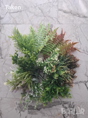 Изкуствена зеленина, пана за стена, панели за декорация, снимка 2 - Декорация за дома - 50831643