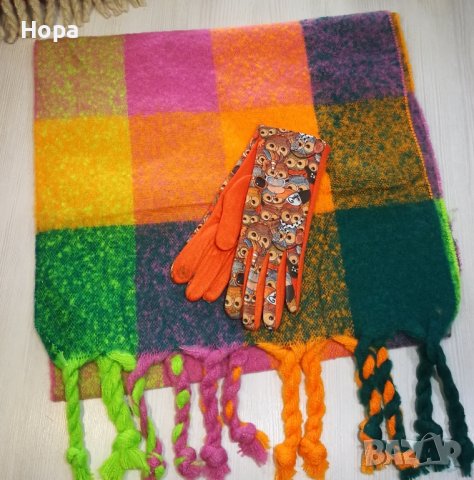 Дамски шалове и ръкавици , снимка 3 - Шапки - 15644905