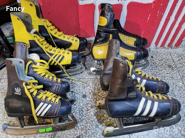 Стари кънки за хокей Adidas , снимка 3 - Зимни спортове - 43105411