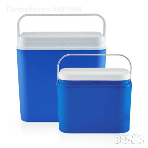 Комплект хладилни кутии Atlantic 24L+10L, пасивни, сини, снимка 1