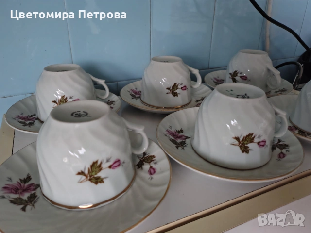 Комплект малки чашки за кафе различни видове, снимка 5 - Прибори за хранене, готвене и сервиране - 53204740