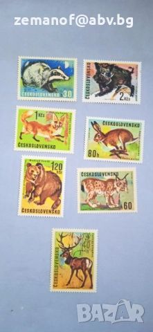 Марки Чекословакия  грешки