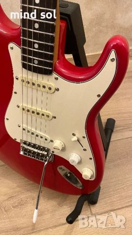 Squier by Fender 62 Reissue Stratocaster Red SQII-STR Japan MIJ, снимка 10 - Китари - 53220328