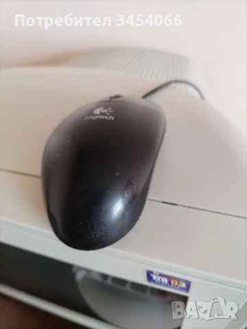 Стар монитор, компютър и  мишка. , снимка 7 - Антикварни и старинни предмети - 47516610