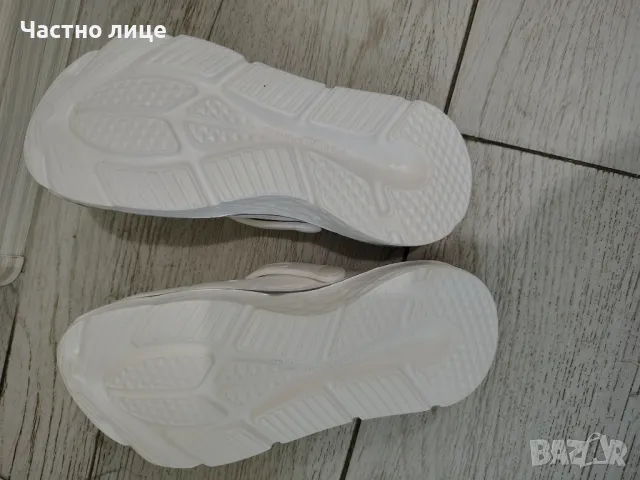 Продавам бели леки чехли размер 37, снимка 3 - Чехли - 49364918