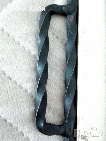 Желязна поставка с керамична плоча, снимка 8 - Антикварни и старинни предмети - 32614063