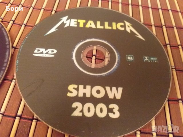 МETALLICA оригинални дискове от Германия, снимка 3 - DVD дискове - 27454219