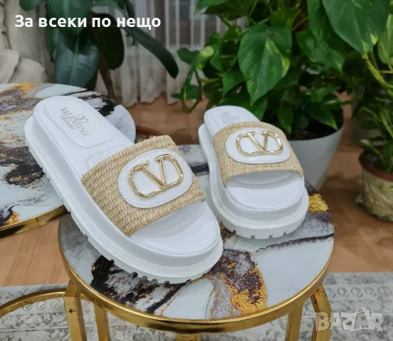 Valentino Дамски Чехли Валентино - 2 Налични Цвята Код A576, снимка 3 - Чехли - 50370313