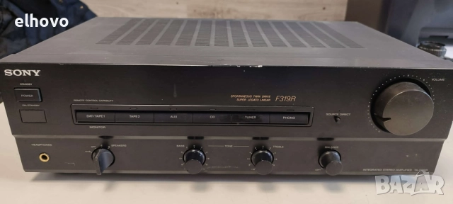 Стерео усилвател Sony TA-F319R, снимка 4 - Ресийвъри, усилватели, смесителни пултове - 52650802