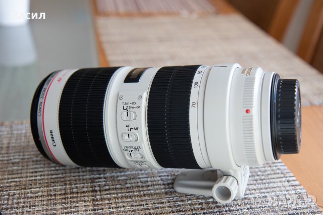Canon 70-200  2.8L IS II, снимка 5 - Обективи и филтри - 43416040