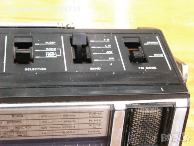 Радио касетофон Panasonic PX 5015, снимка 4 - Радиокасетофони, транзистори - 51290678