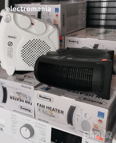 вентилаторна печка ,Rosberg’ R51970A, снимка 6 - Отоплителни печки - 39111731