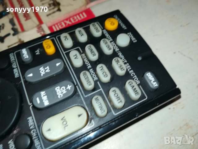 ONKYO RC-765M REMOTE-ВНОС SWISS 2110252028, снимка 17 - Ресийвъри, усилватели, смесителни пултове - 52135580