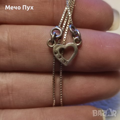 Сребърен синджир (256), снимка 6 - Колиета, медальони, синджири - 43385599