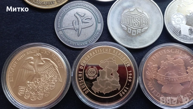 Колекция от 18 броя медали-плакети Германия , снимка 9 - Колекции - 51282778