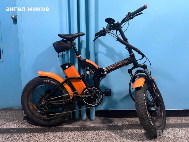 продавам електрически планински велосипед тип"мекица", снимка 2 - Велосипеди - 52118340