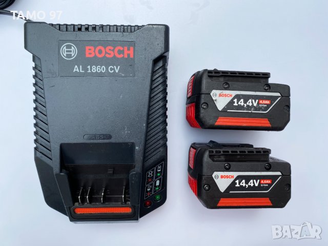 BOSCH GSR14,4V-LI - Акумулаторен винтоверт 2х14.4V 4.0Ah, снимка 5 - Винтоверти - 37126266