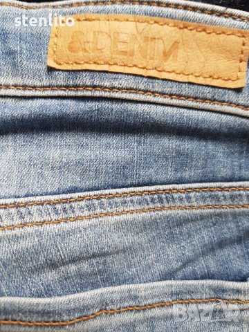 Накъсани дънки за бременни H&M Мama Skinny High Rib р-р 36, снимка 6 - Дрехи за бременни - 37340646