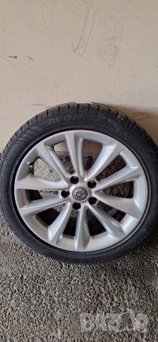 4 броя 18" ляти джанти 5х115 за OPEL с летни гуми, 400 €, снимка 2 - Гуми и джанти - 53396919
