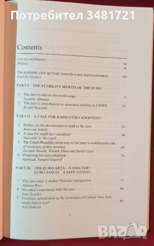 Евро и икономическа стабилност - фокус на Централна и Източна Европа/The Euro and Economic Stability, снимка 3 - Специализирана литература - 38623190
