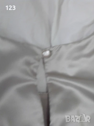 Интересна маркова рокля от сатен и немачкащ се еластант, снимка 3 - Рокли - 50622330