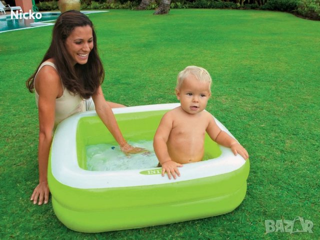 Бебешки надуваем басейн INTEX Play Box, снимка 2 - Надуваеми играчки - 37716125