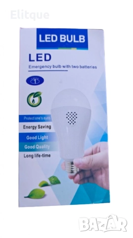 Презареждаща Енергоспестяваща LED аварийна крушка Дубай !, снимка 3 - Други - 52716350