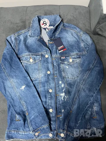 Дънково яке Tommy Jeans, снимка 2 - Якета - 50381994