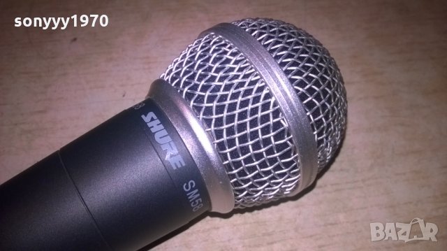 SHURE SM58-ВНОС ШВЕИЦАРИЯ, снимка 4 - Микрофони - 26626858