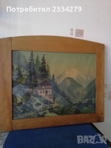 Стари картини, платно масло, авторска изработка. , снимка 11 - Картини - 42158610