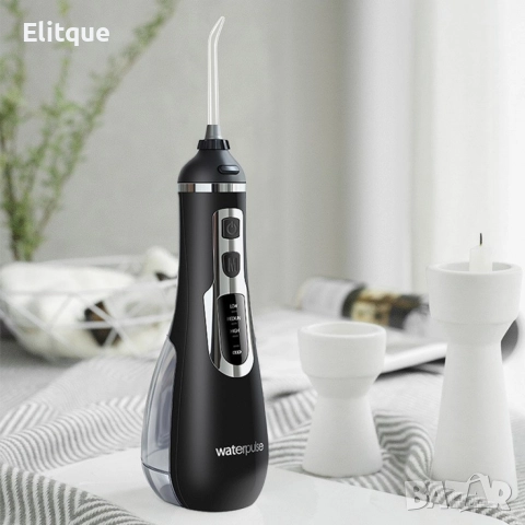 Орален душ за зъби с мощна батерия и 3 степени на действие, снимка 7 - Друга електроника - 52862910