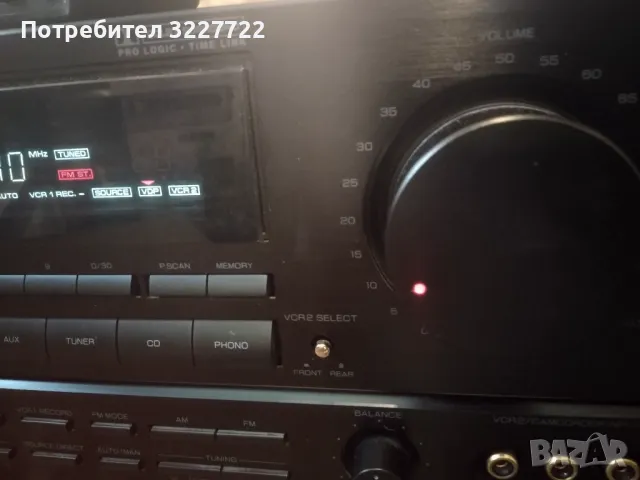 Sherwood rv 6030 като нов. 2 по 105 вт. на 8 ом, снимка 3 - Ресийвъри, усилватели, смесителни пултове - 48450183