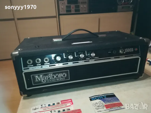 MARLBORO 1500B AMPLIFIER-MADE IN USA-ВНОС SWISS 2010241942, снимка 7 - Ресийвъри, усилватели, смесителни пултове - 47654359