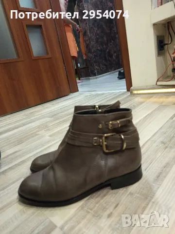 естествена кожа 38номер -35лв, снимка 2 - Дамски боти - 48158442