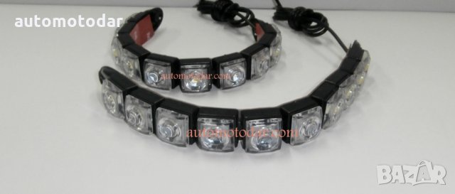 ДИОДНИ ДНЕВНИ СВЕТЛИНИ ГЪВКАВИ 10ДИОДА