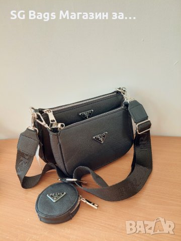 Prada дамска чанта хит модел код 227, снимка 5 - Чанти - 38530967