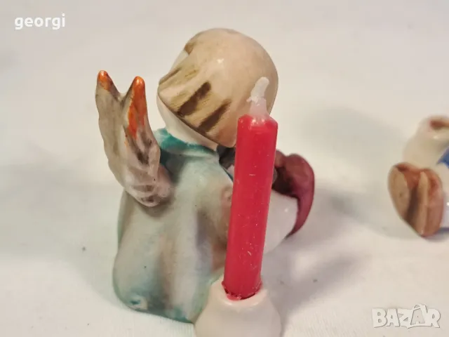 порцеви свещници Hummel Goebel ангелчета , снимка 4 - Декорация за дома - 49601964