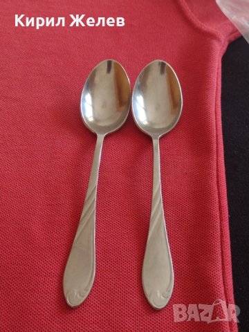 Две стари лъжички СССР за кафе чай за КОЛЕКЦИОНЕРИ 35259, снимка 4 - Други ценни предмети - 43848337