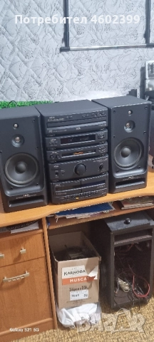 сет акай като нов само за Бургас, снимка 2 - Ресийвъри, усилватели, смесителни пултове - 51813419