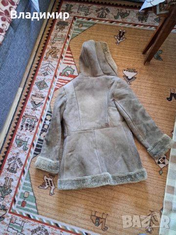 Дамски кожух от естествена кожа 3/4, снимка 2 - Палта, манта - 33201504