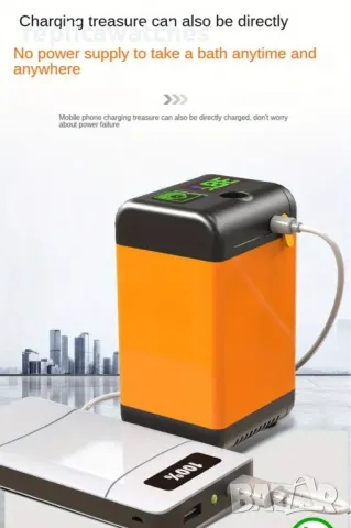 акумулаторен къмпинг душ , снимка 4 - Палатки - 49113490