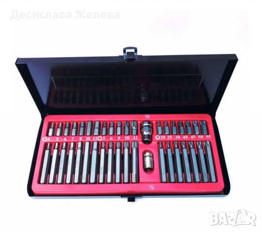 Професионален комплект накраиници KraftRoyal 41 части