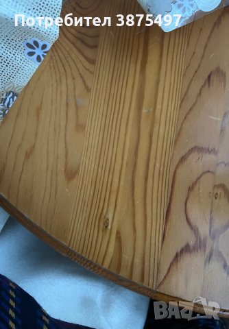 Стабилна дървена кухненска маса ,разтегателна , снимка 2 - Маси - 44016345
