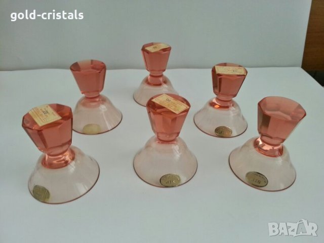 антикварен сервиз 53г стъклени чаши и гарафа , снимка 8 - Антикварни и старинни предмети - 27481168